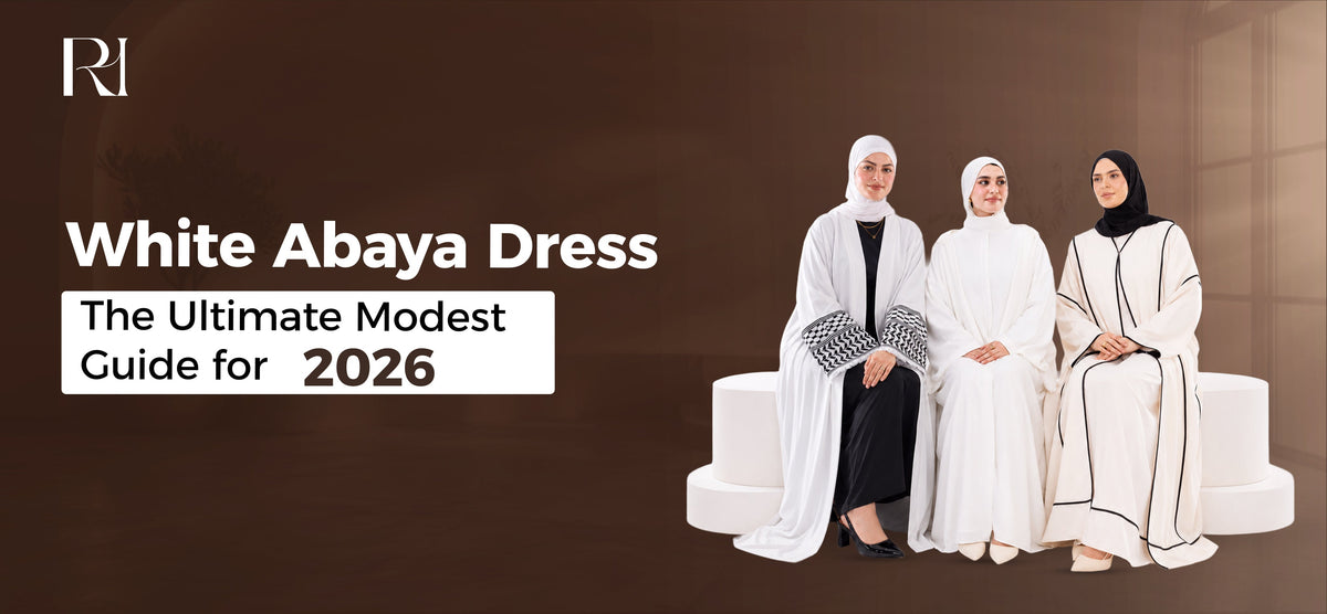abaya white dress