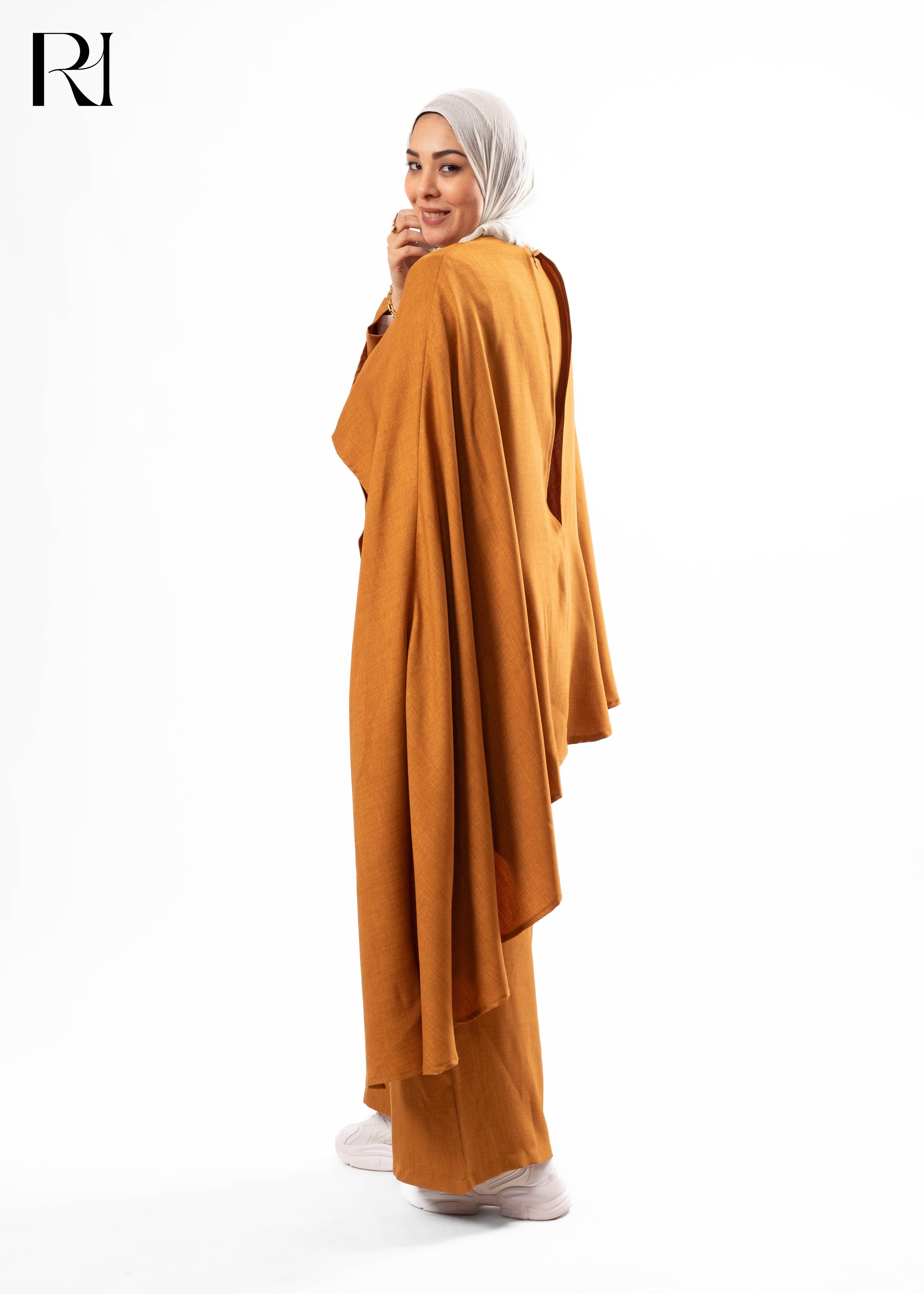 Amber Drape Cape Co-Ord Set
