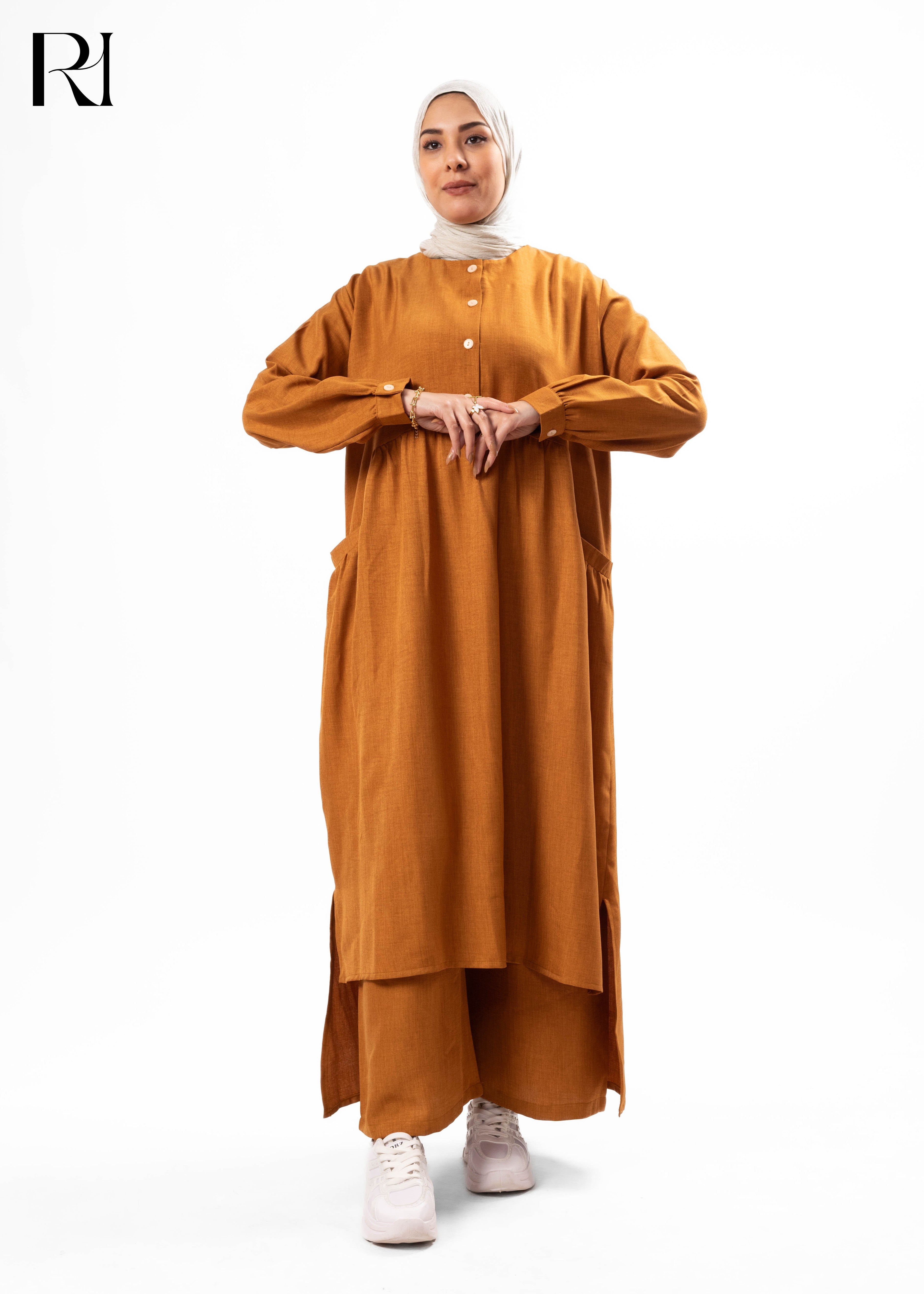 Amber Ease Two-Piece Modest Set