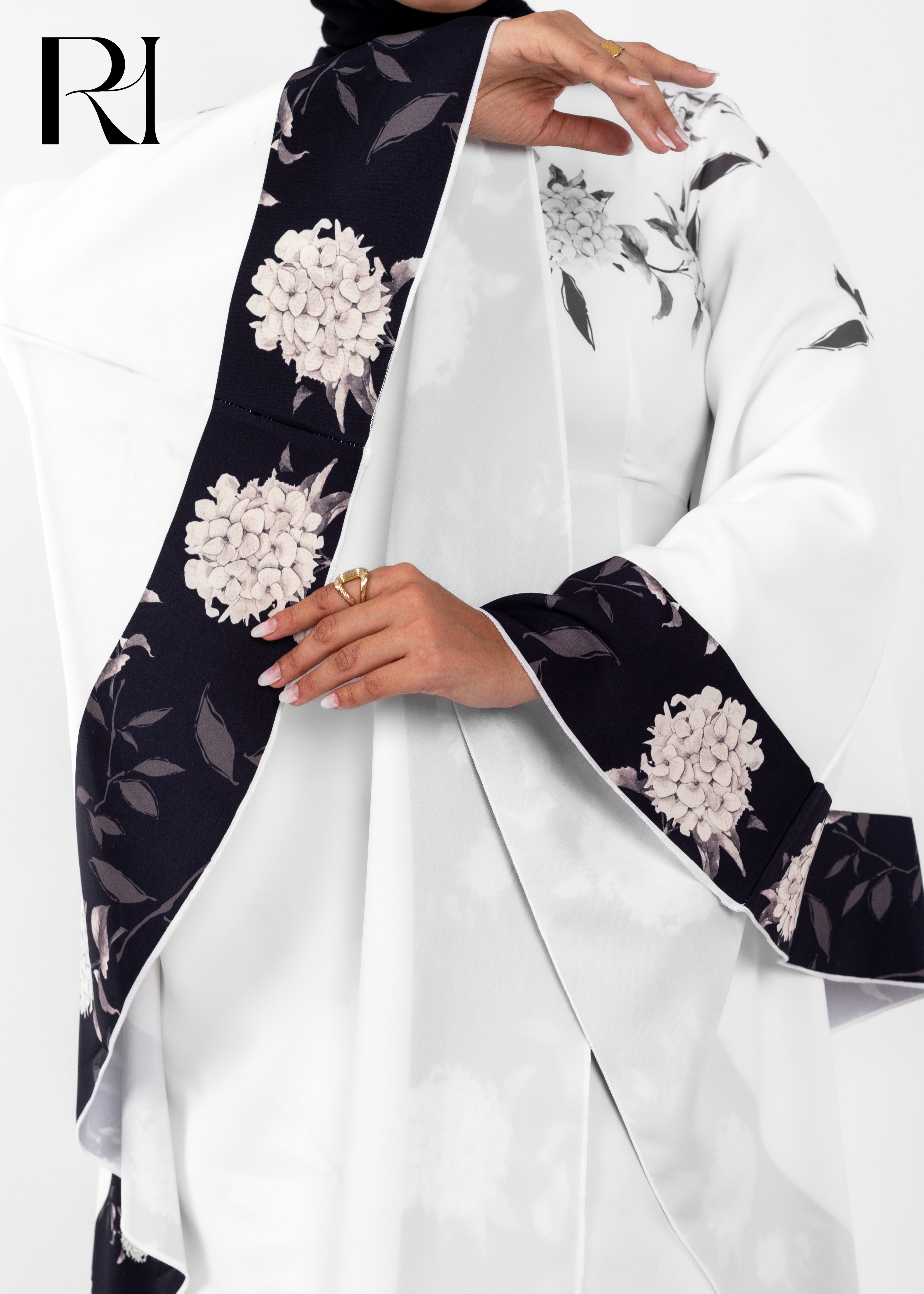 Ethereal Bloom Modest Maxi Dress