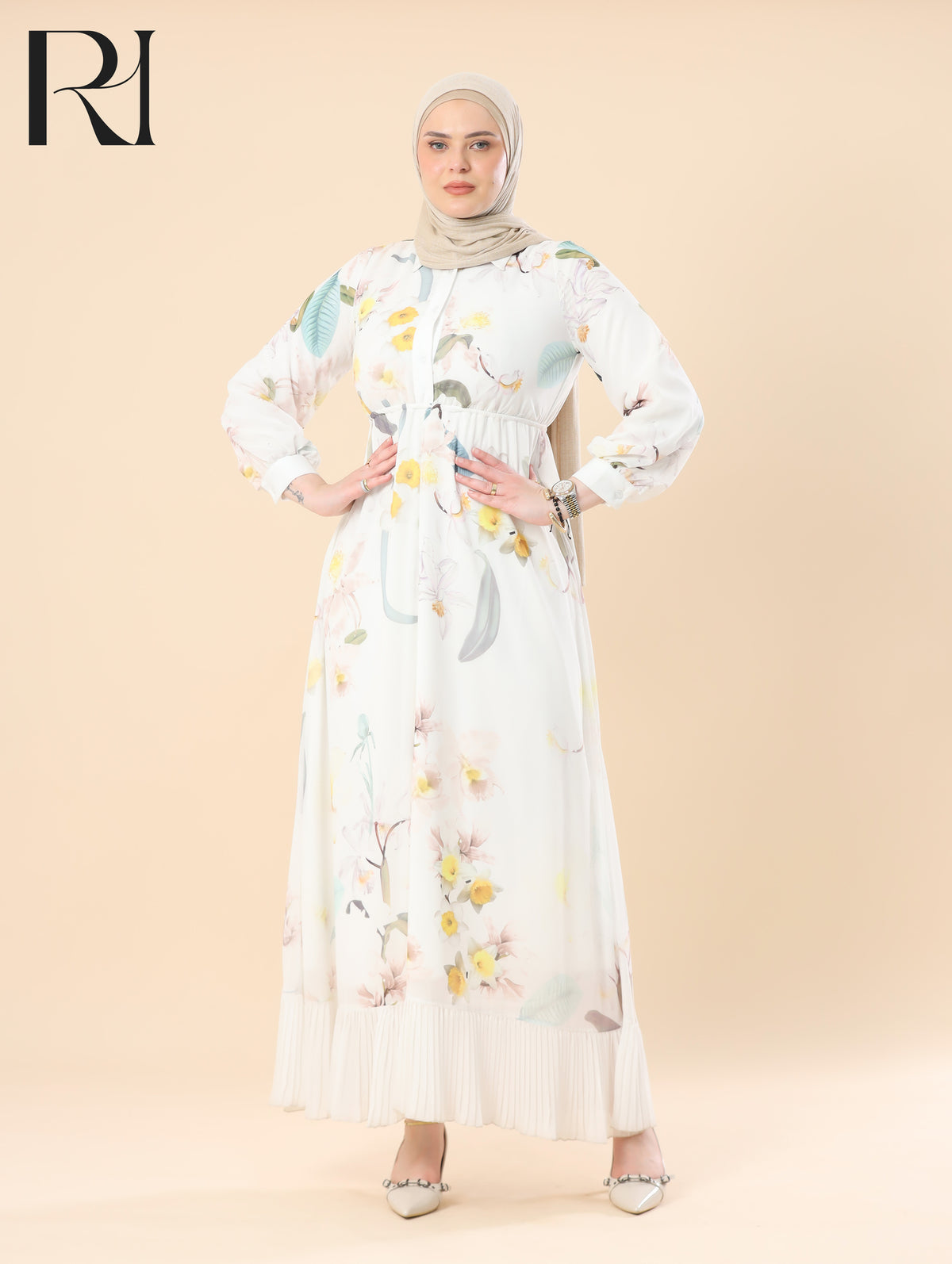 off white dress