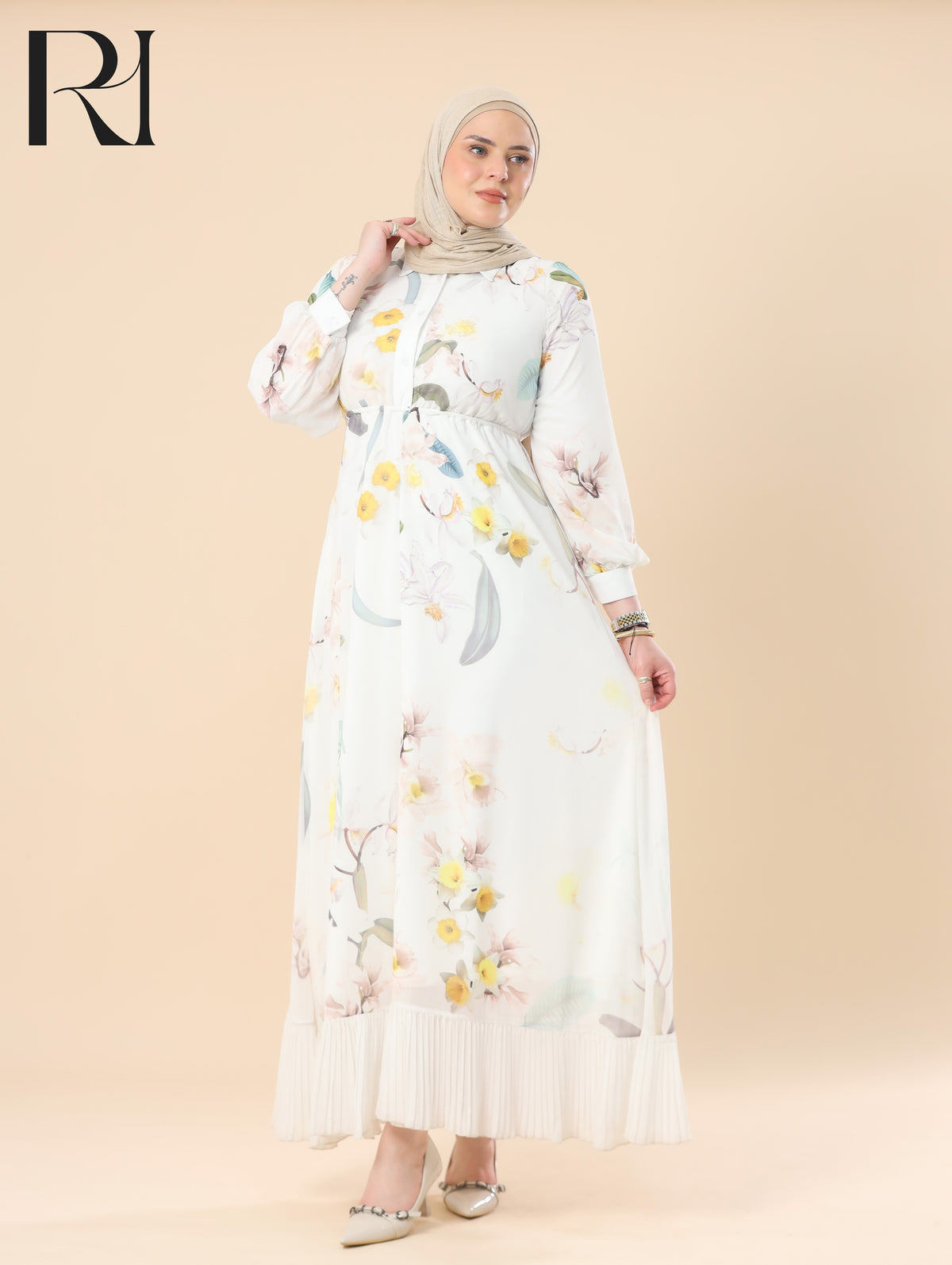 off white dress
