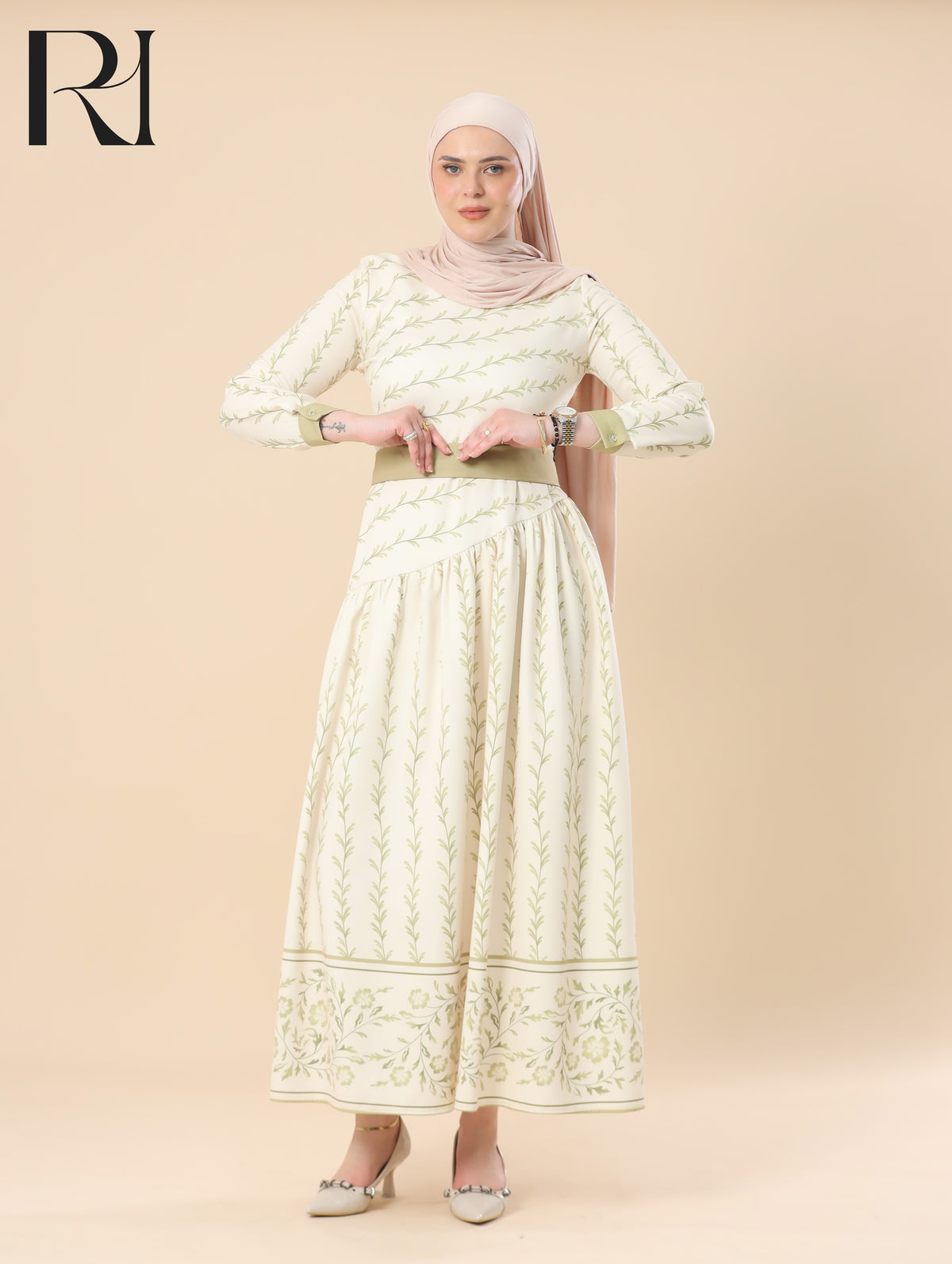 crepe maxi dress