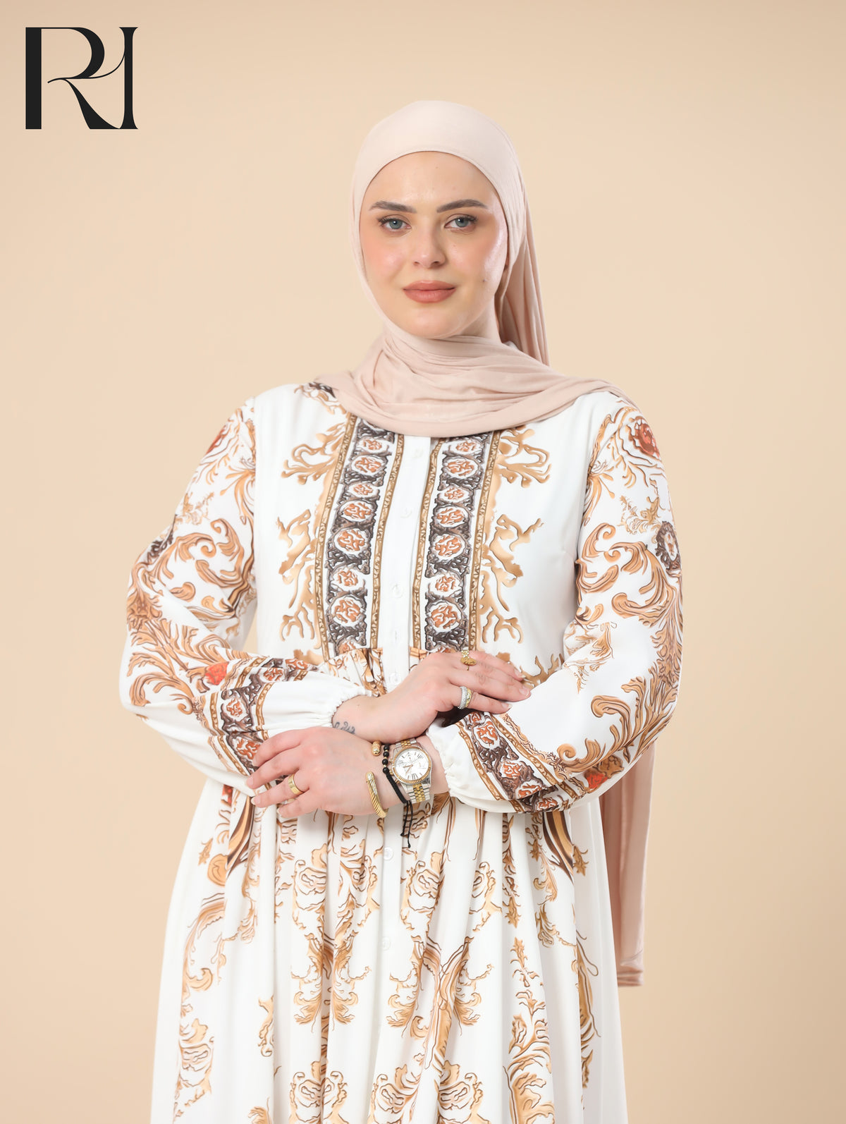 ivory dress maxi