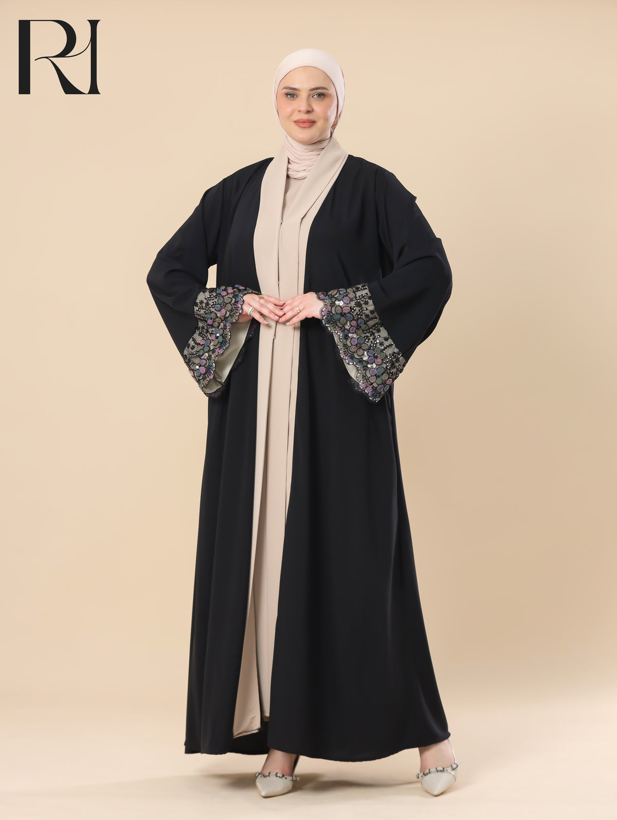 embellished abaya set