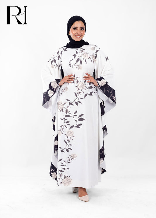Ethereal Bloom Modest Maxi Dress