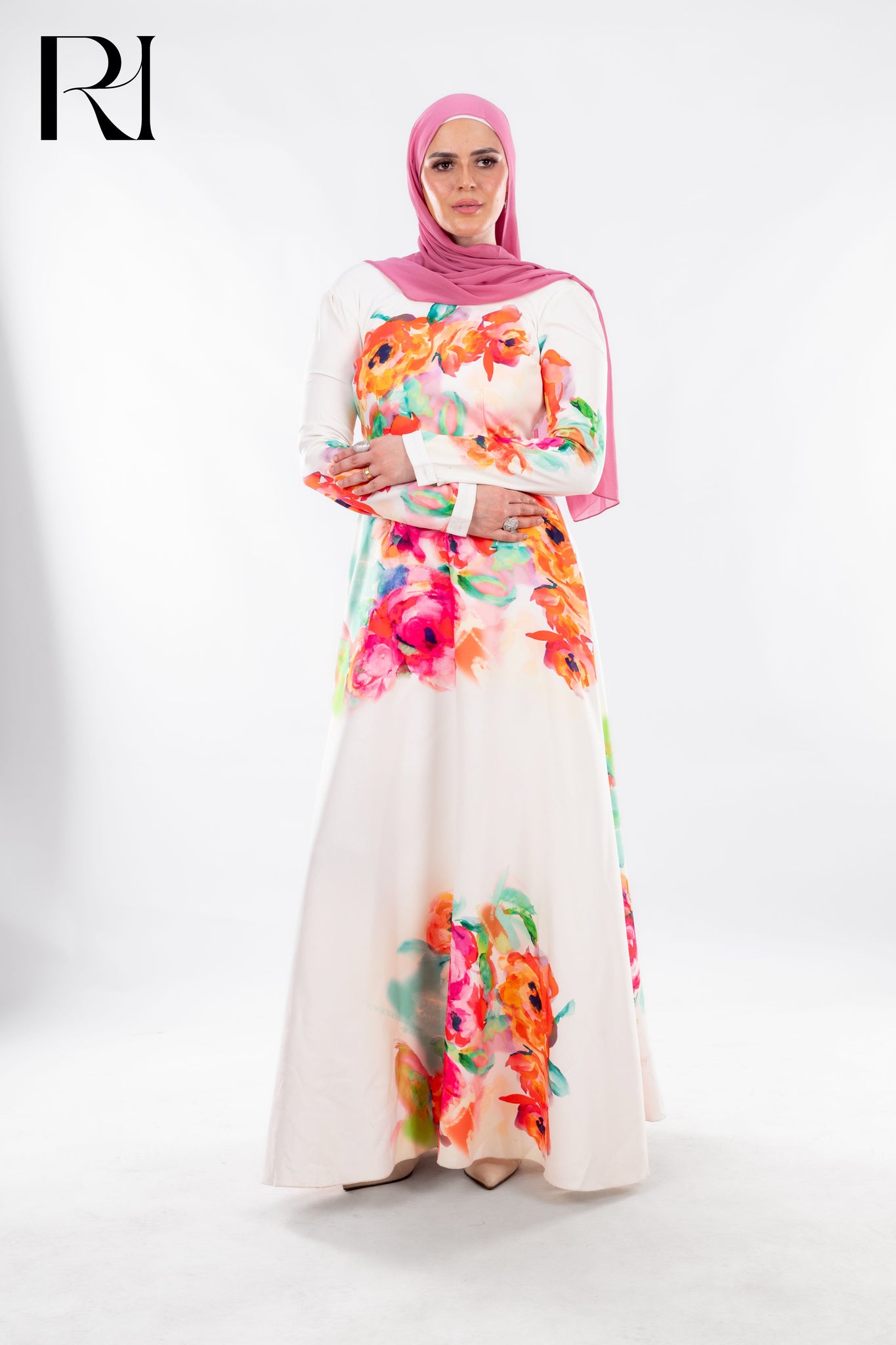 Blush Garden, A Watercolor Daydream - Ruehaya