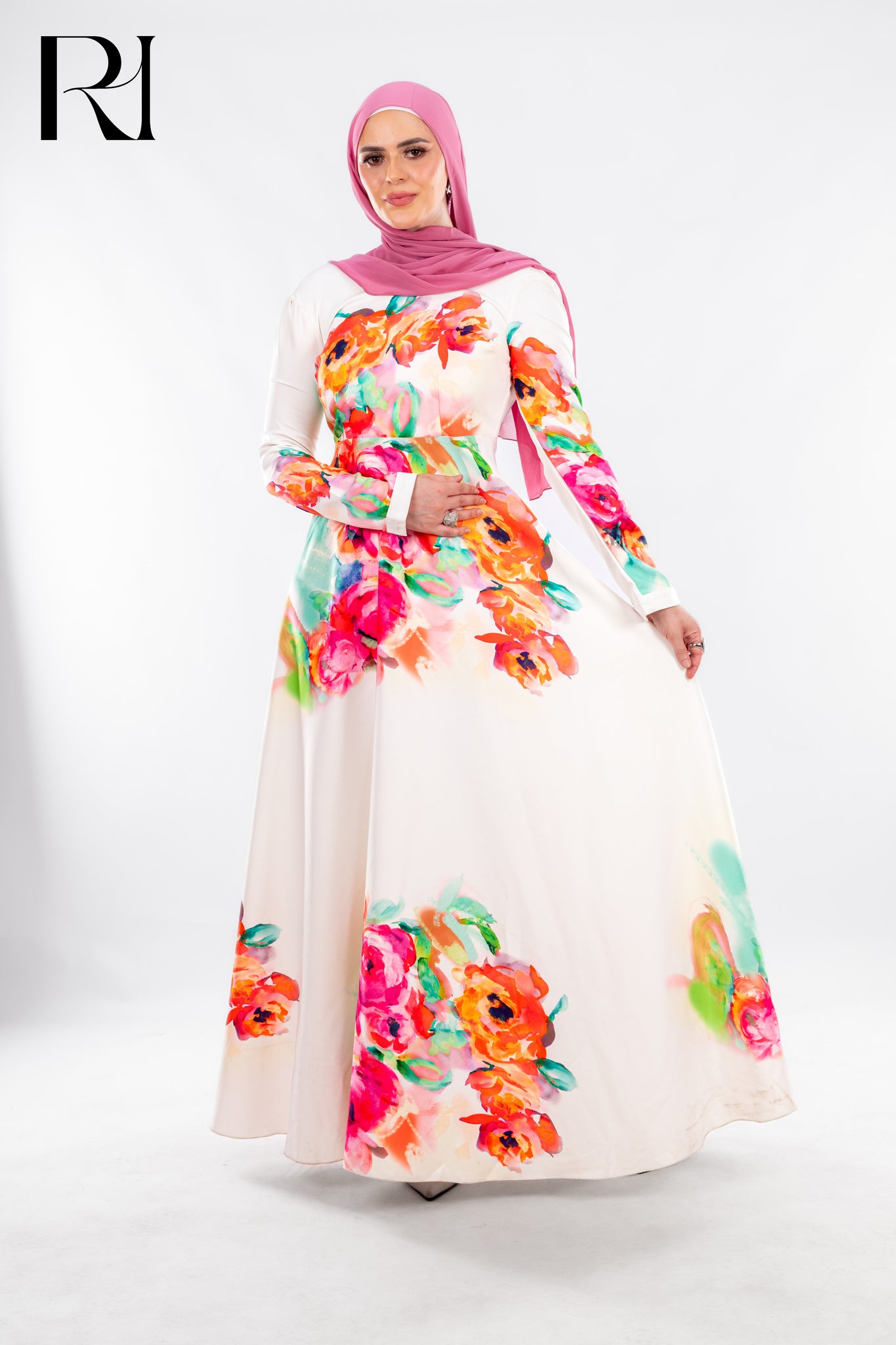 Blush Garden, A Watercolor Daydream - Ruehaya