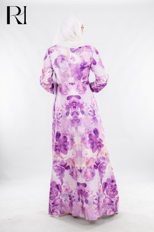 Lavender Drift A Dream in Soft Watercolor Florals - Ruehaya