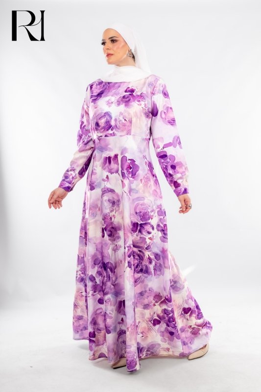 Lavender Drift A Dream in Soft Watercolor Florals - Ruehaya