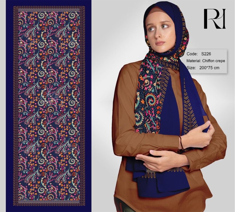 Where Modesty Meets Art Luxury Hijab - Ruehaya