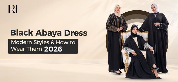 black abaya dress