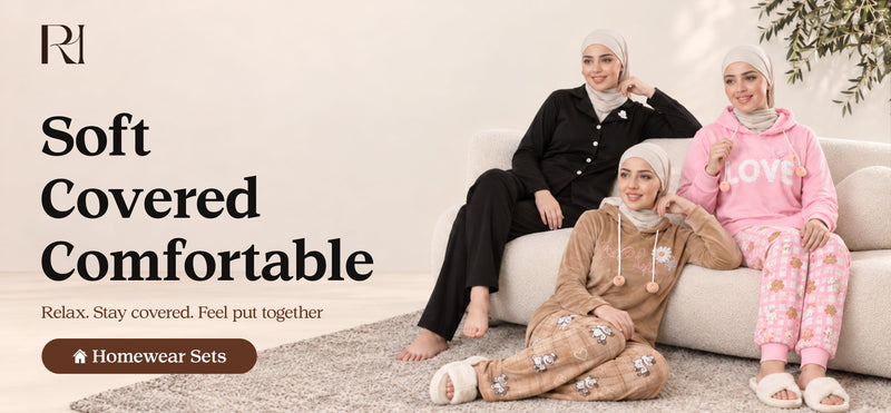 Soft, Covered, Comfortable | Modest Loungewear Sets