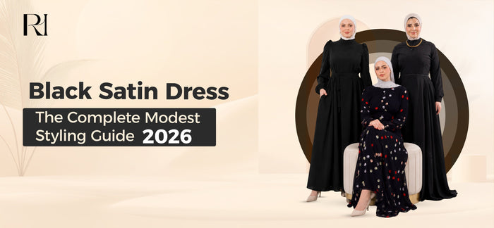 black satin dress