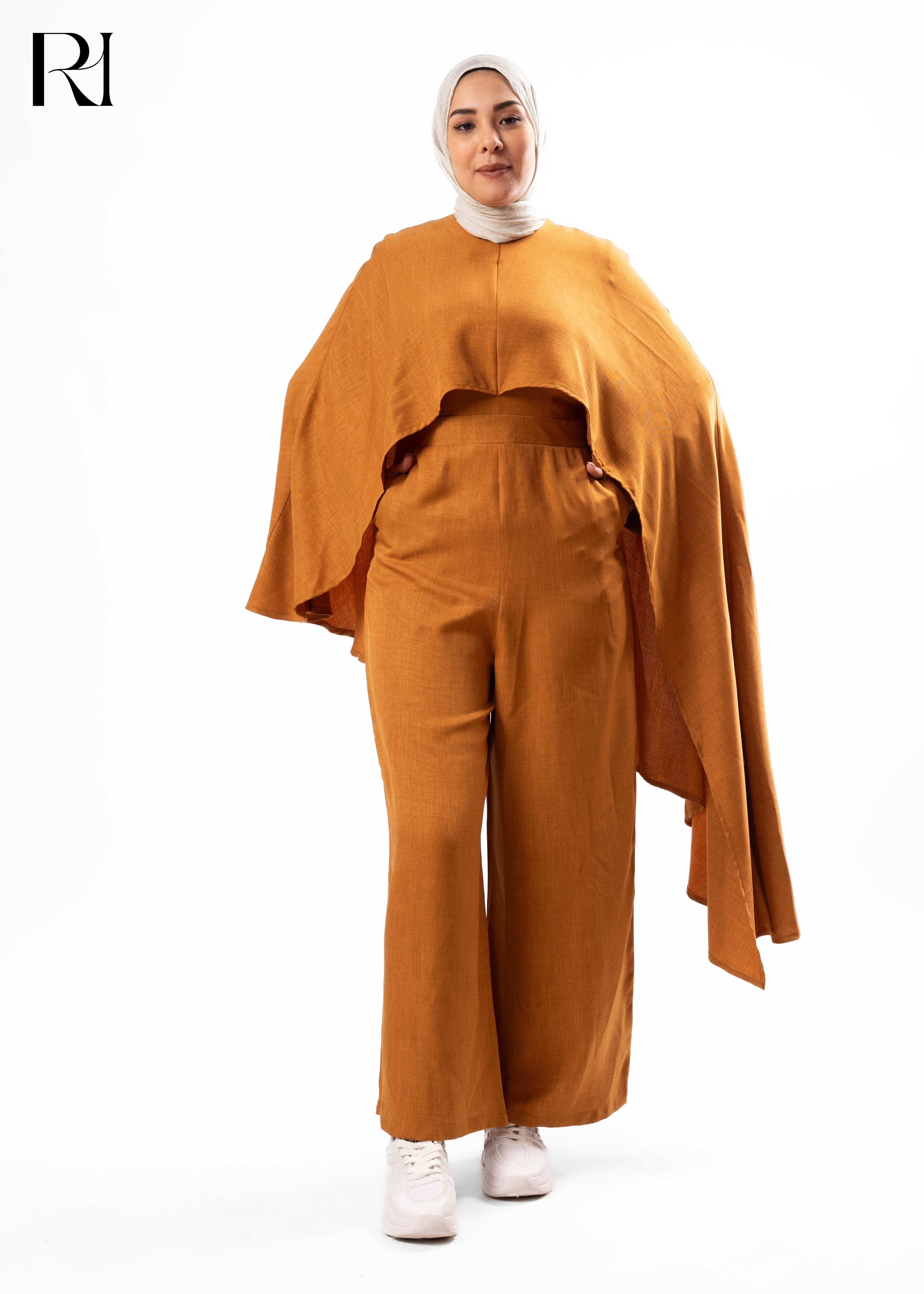 Amber Drape Cape Co-Ord Set
