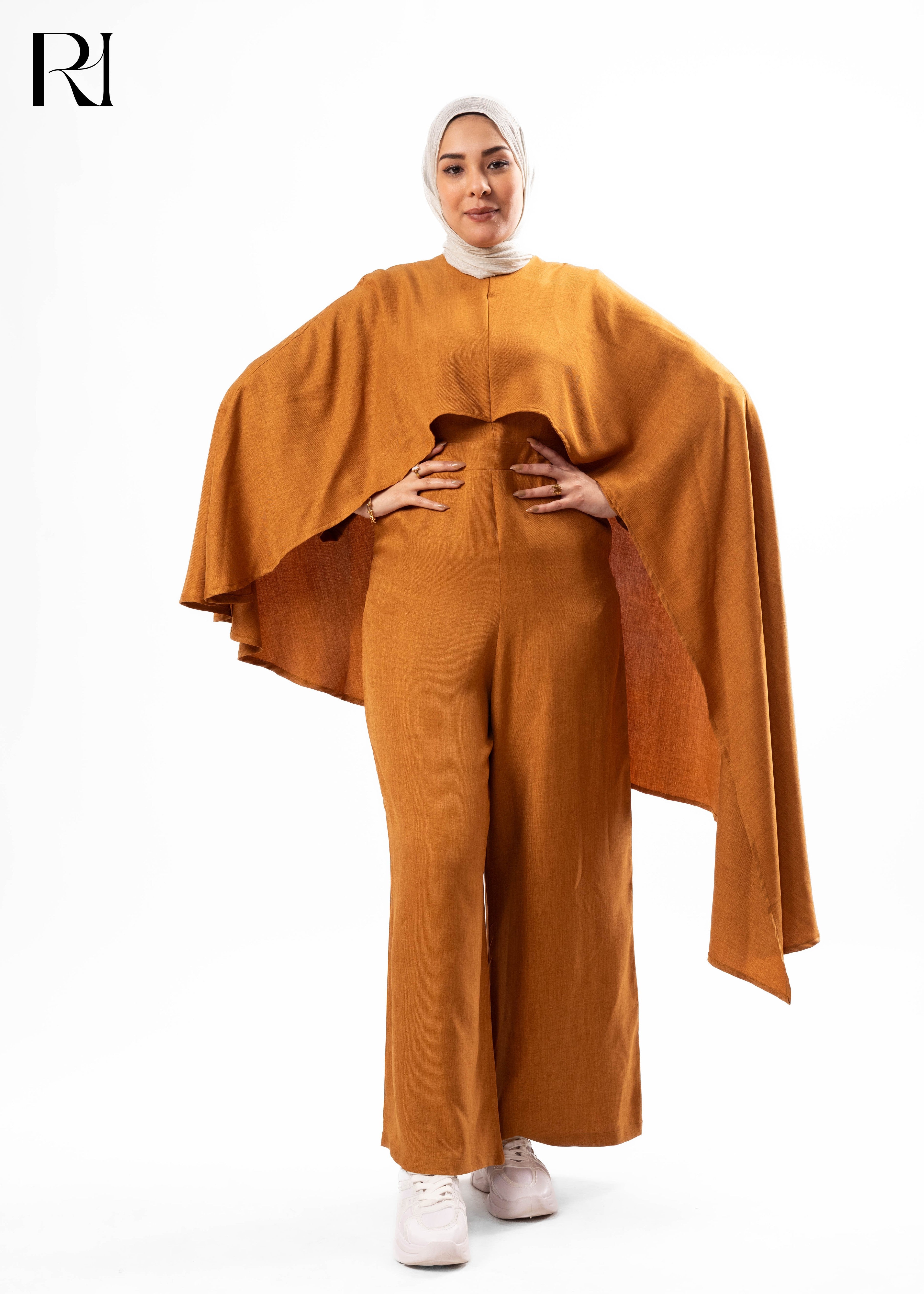 Amber Drape Cape Co-Ord Set