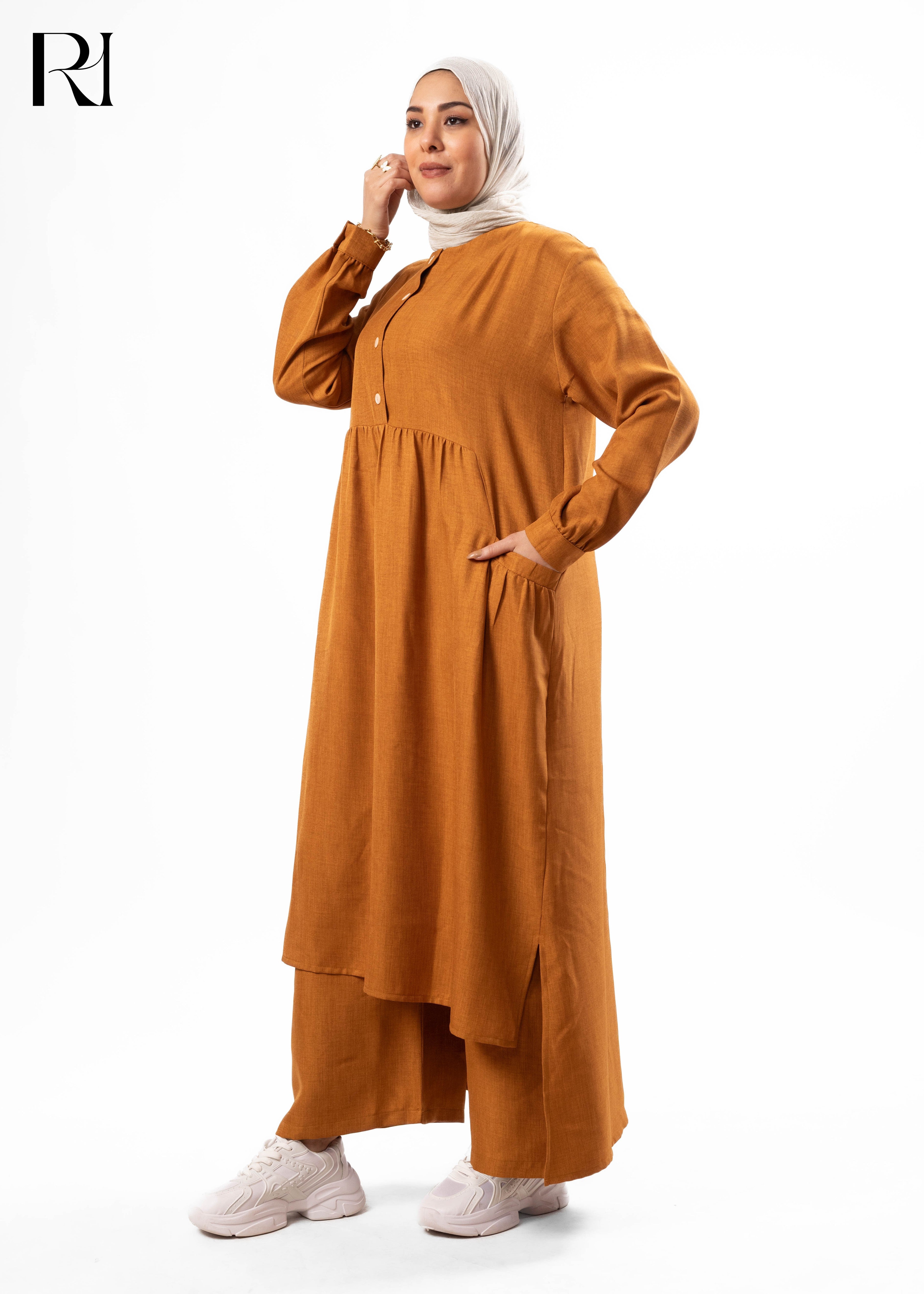 Amber Ease Two-Piece Modest Set