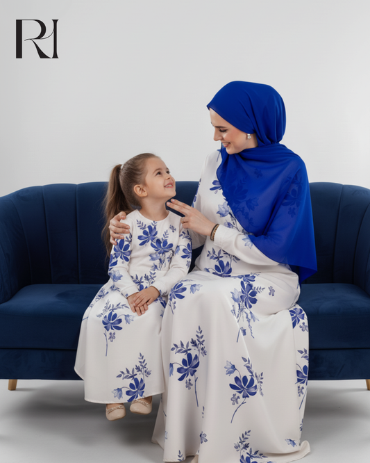 Modest White Maxi Dress by Rue Haya