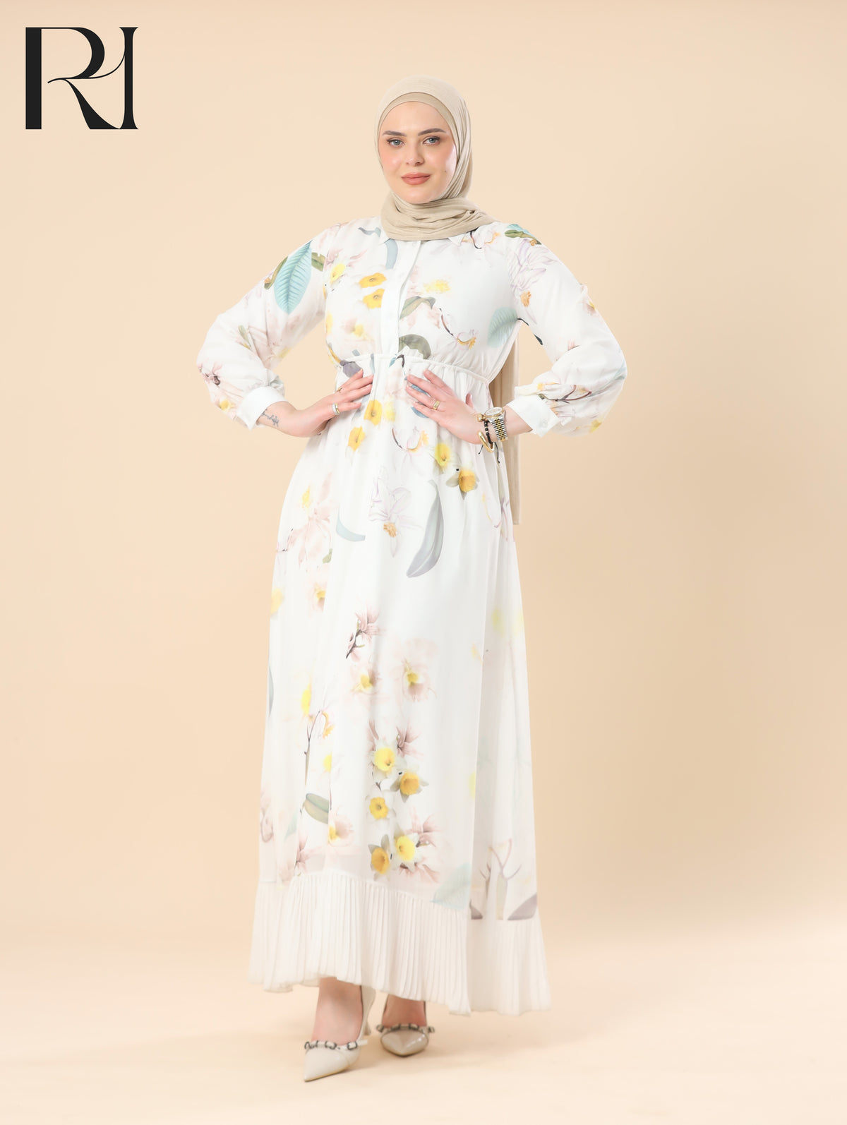 off white dress