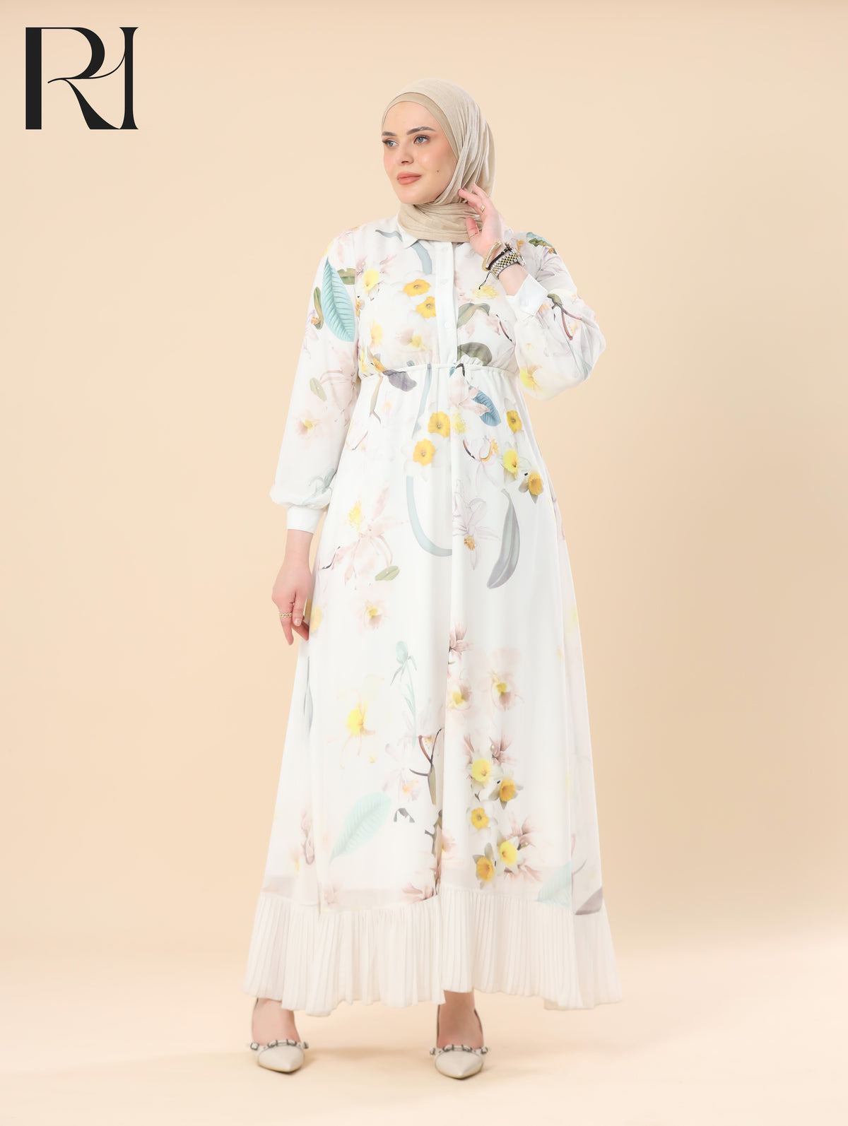 off white dress