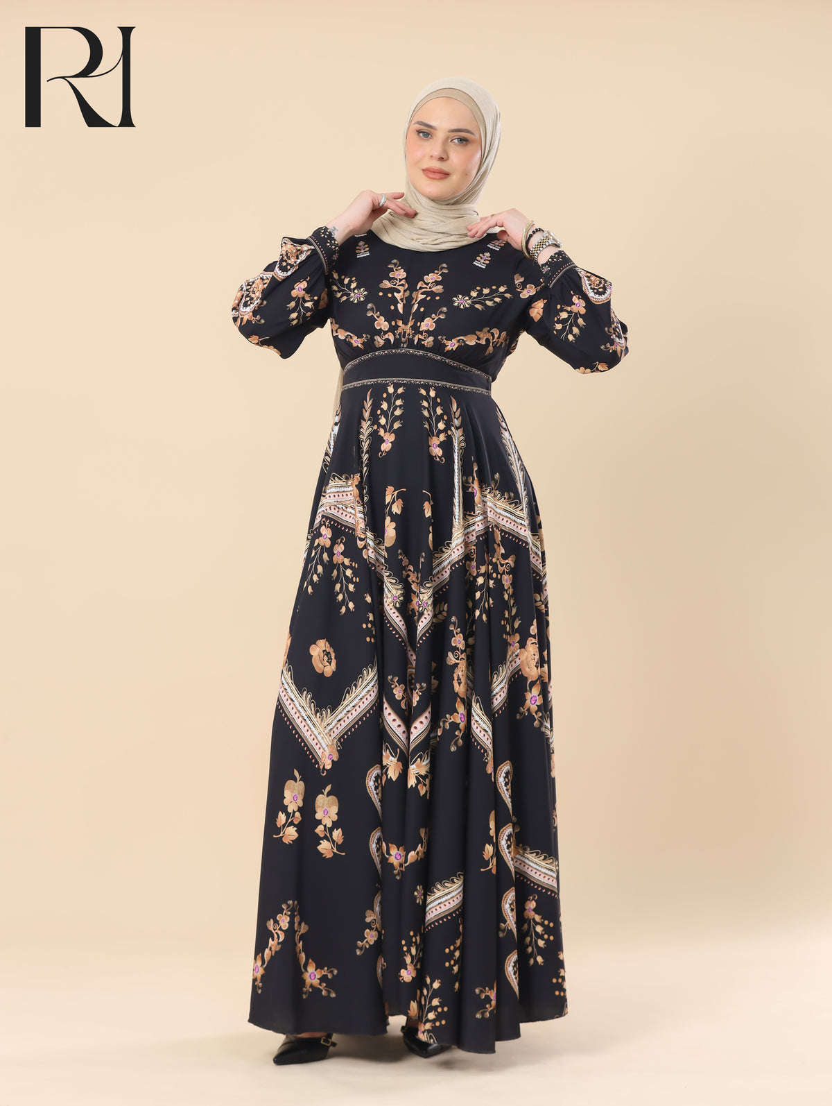 maxi dress flowy