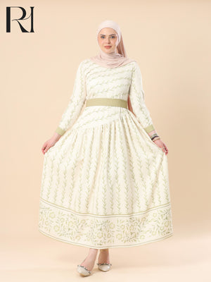 crepe maxi dress
