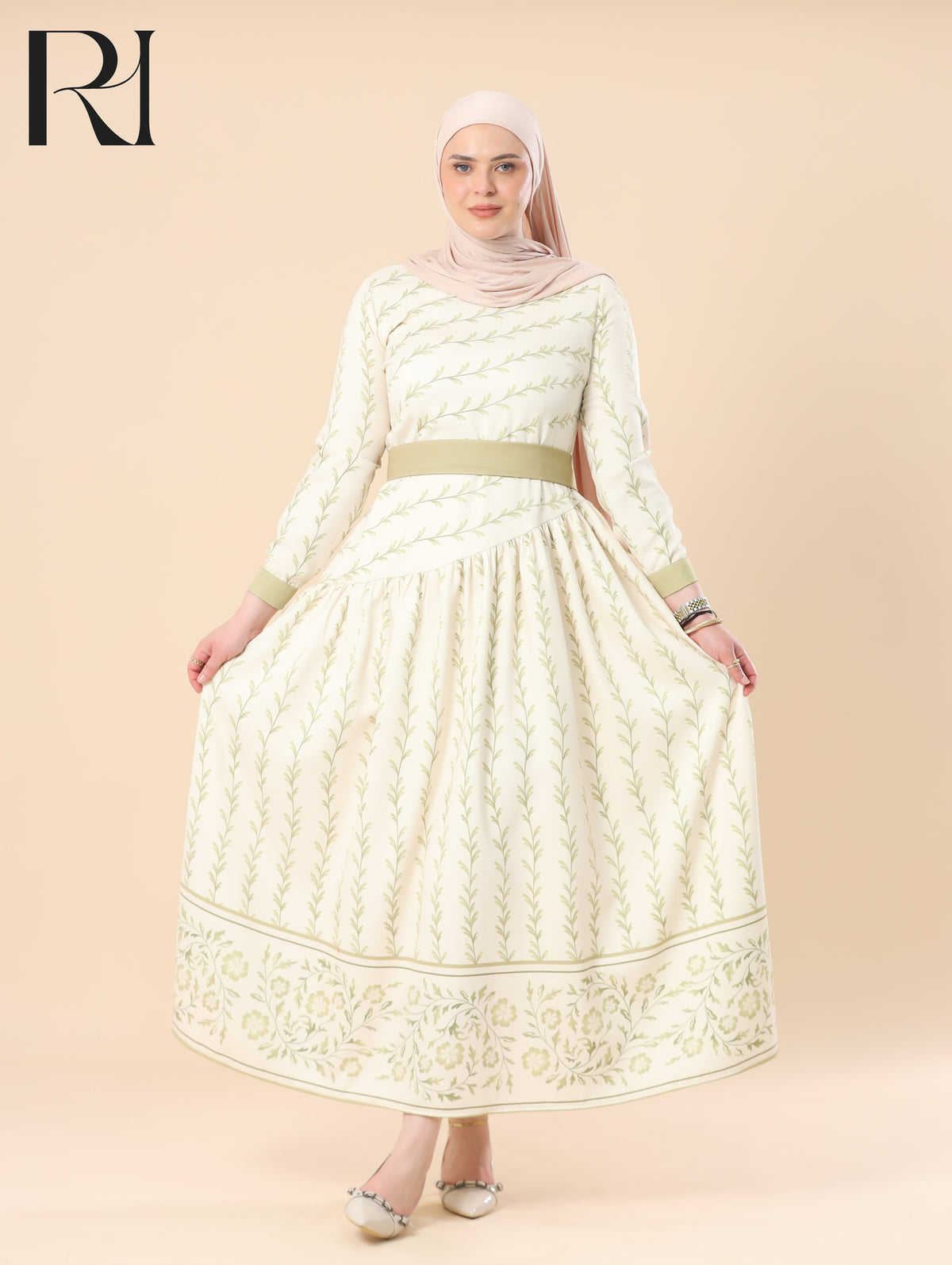 crepe maxi dress