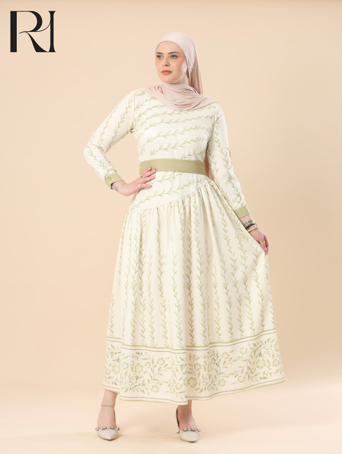 crepe maxi dress