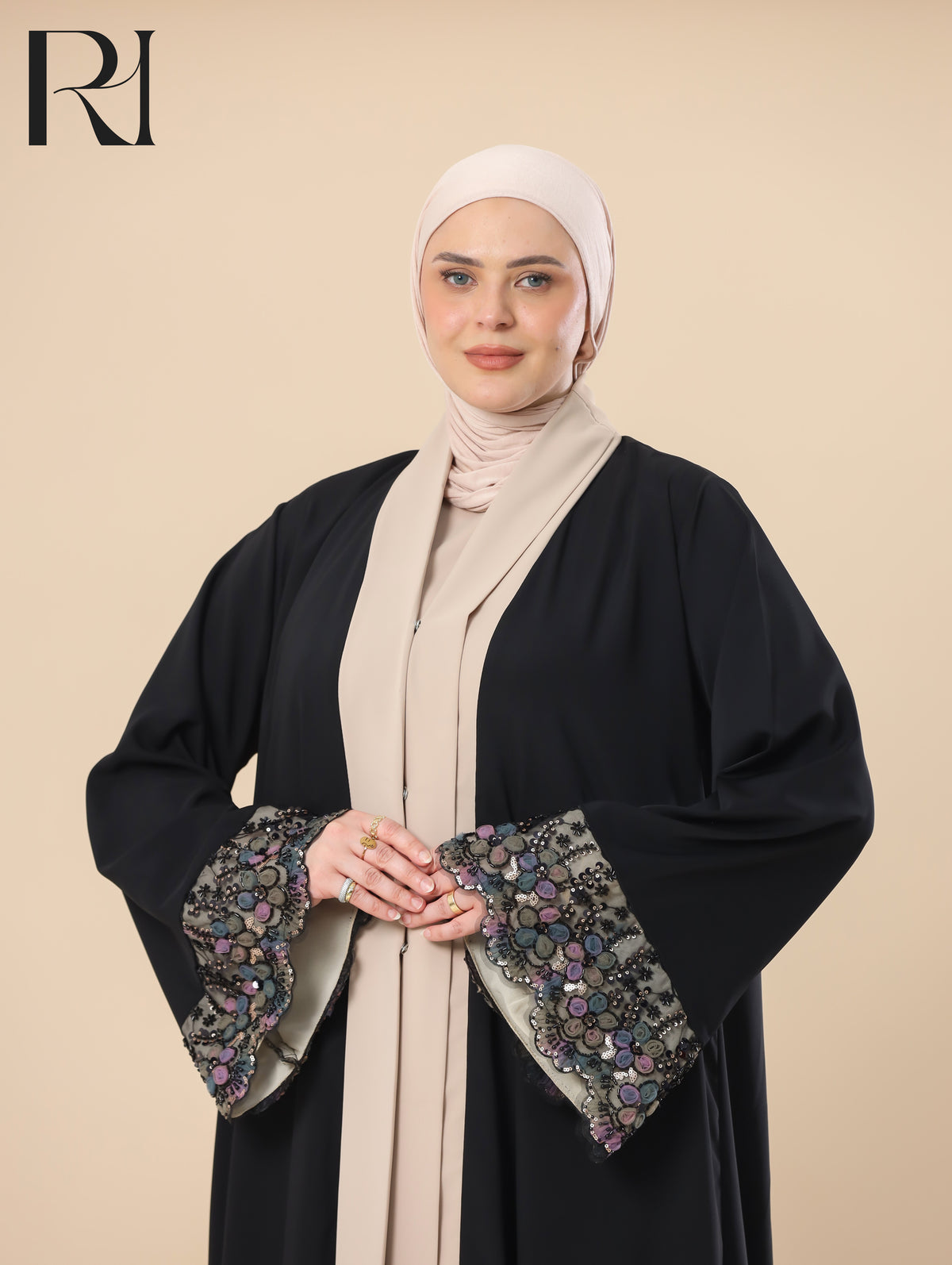embellished abaya set