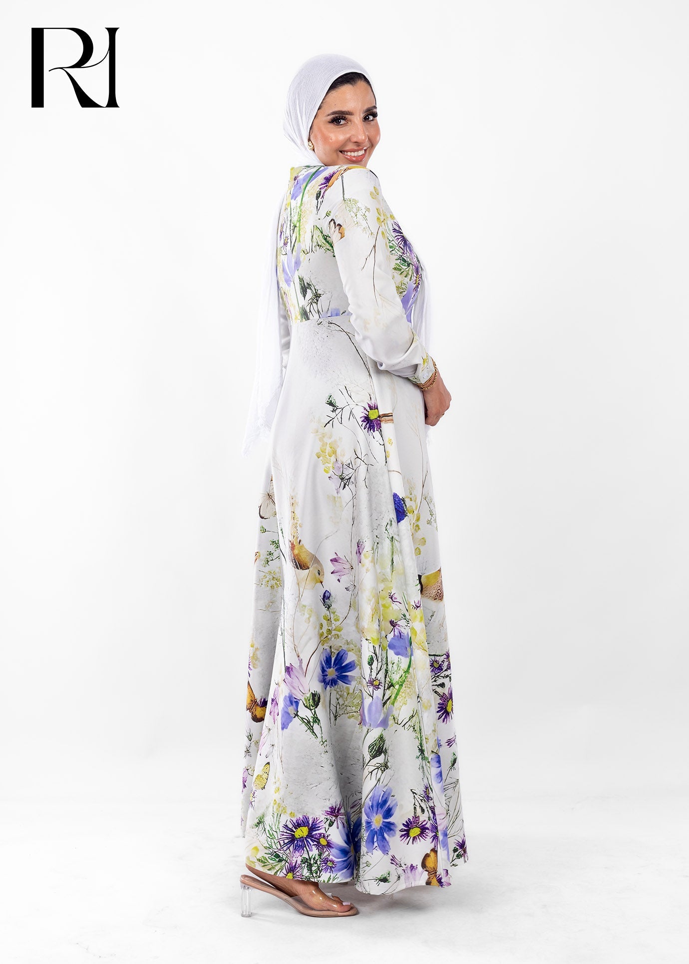 Wild Meadow Bloom Modest Maxi Dress