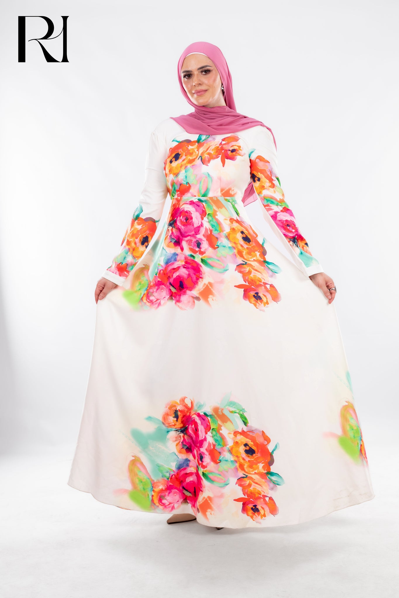 Blush Garden, A Watercolor Daydream - Ruehaya