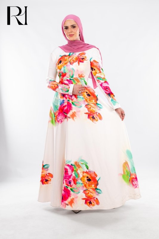 Blush Garden, A Watercolor Daydream - Ruehaya