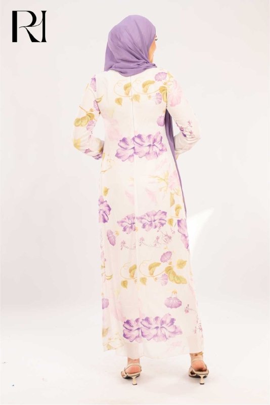 Laila Lavender Dress - Ruehaya
