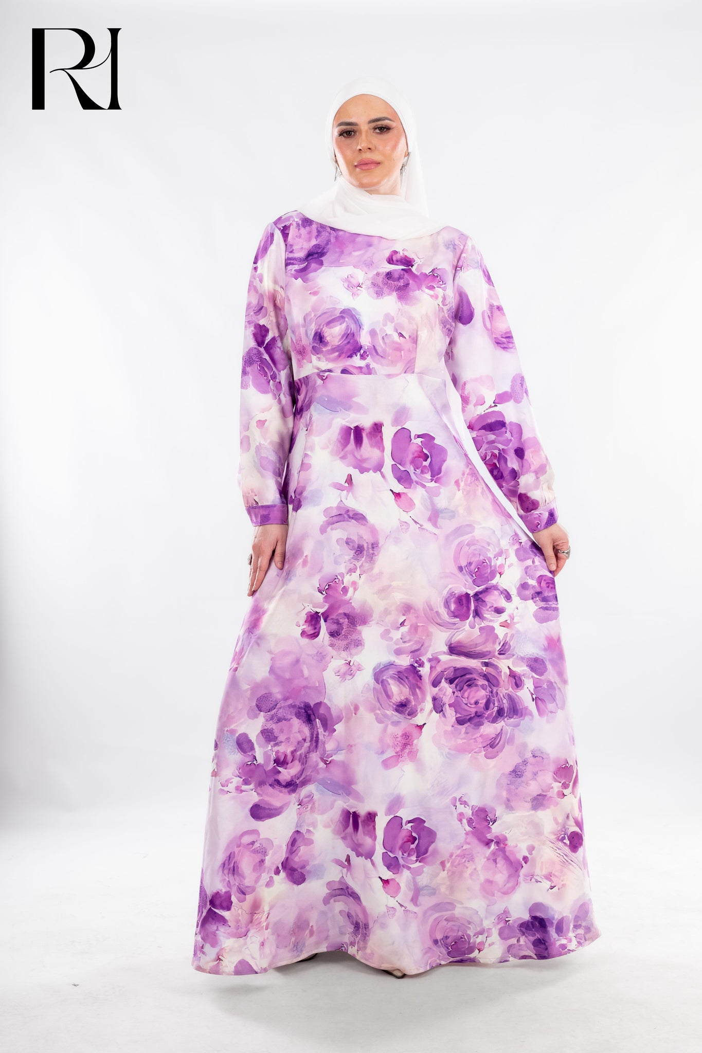 Lavender Drift A Dream in Soft Watercolor Florals - Ruehaya