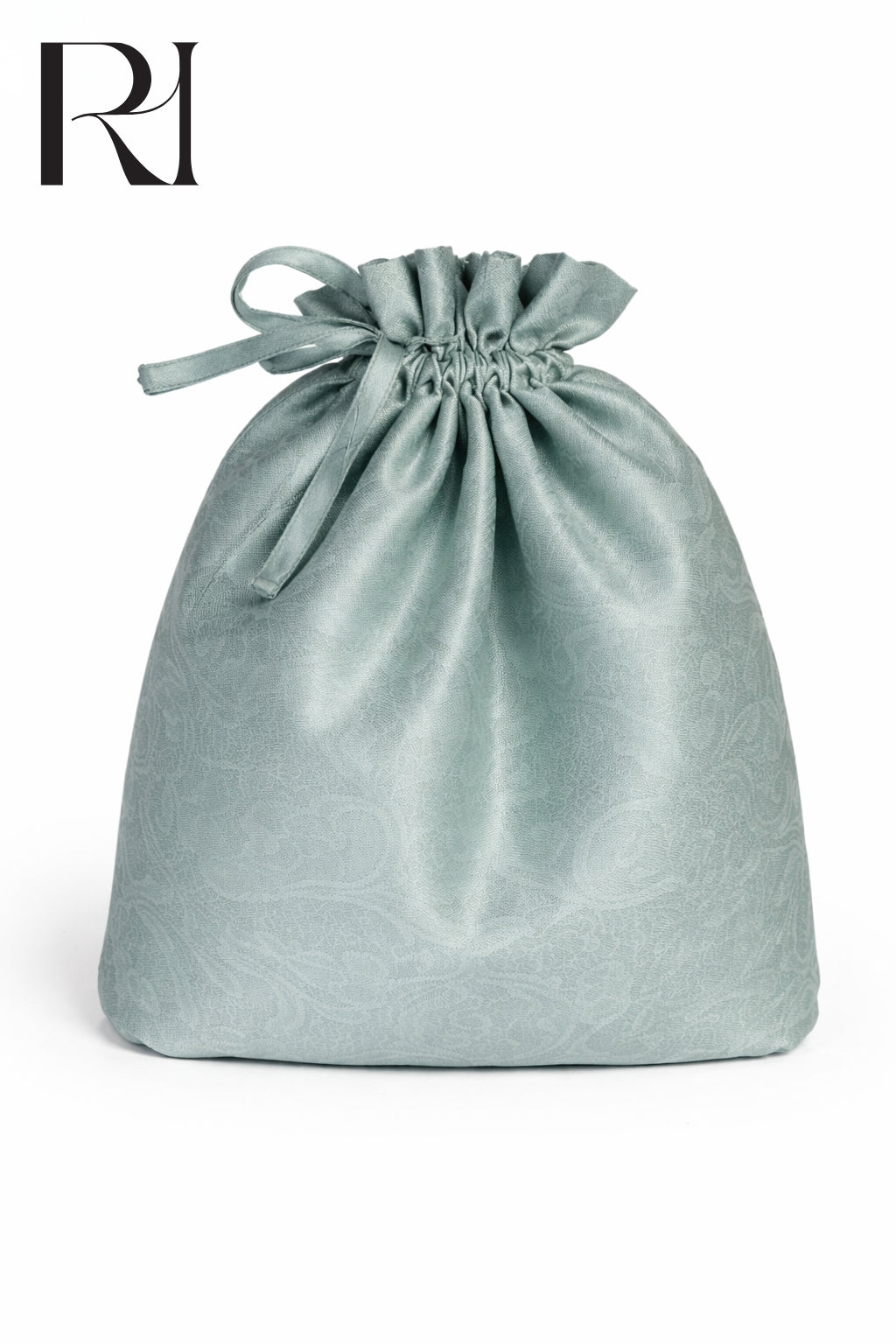 Noor Delicate Blended Satin Prayer Gown - Celeste Blue