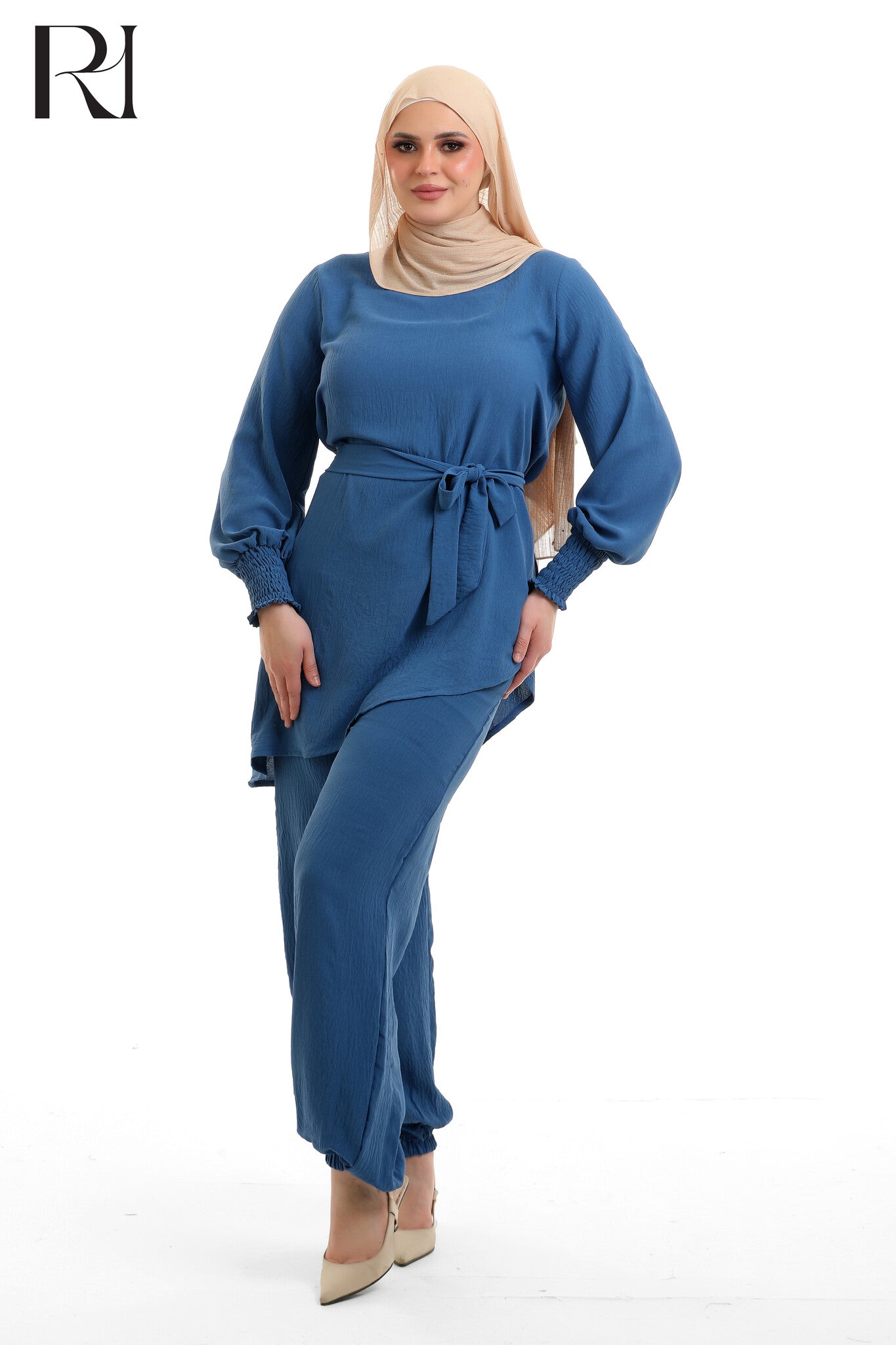 Linen-blend Grace Two-Piece Set - Multiple Colors