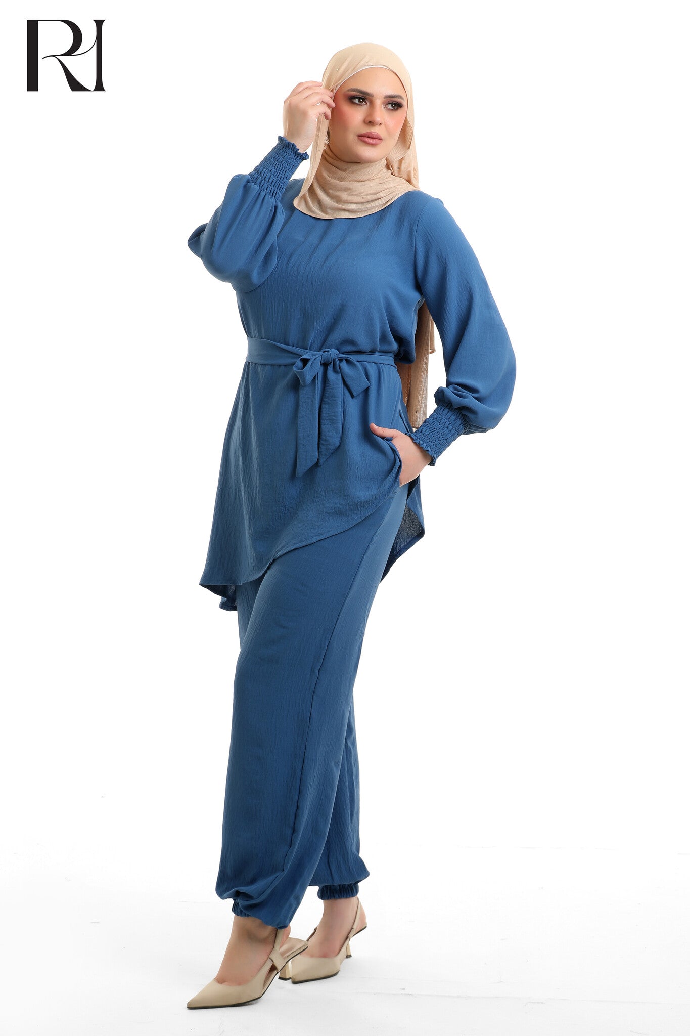 Linen-blend Grace Two-Piece Set - Multiple Colors