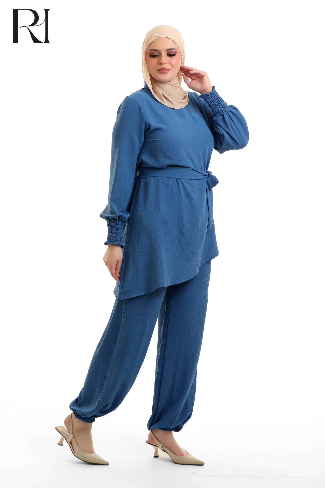 Linen-blend Grace Two-Piece Set - Multiple Colors